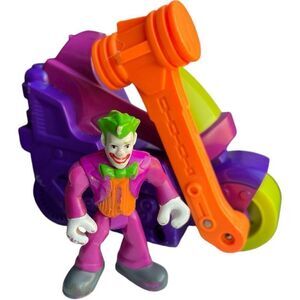 Fisher Price Imaginext DC Comics Super Friends Mini The Joker & Hammer Vehicle